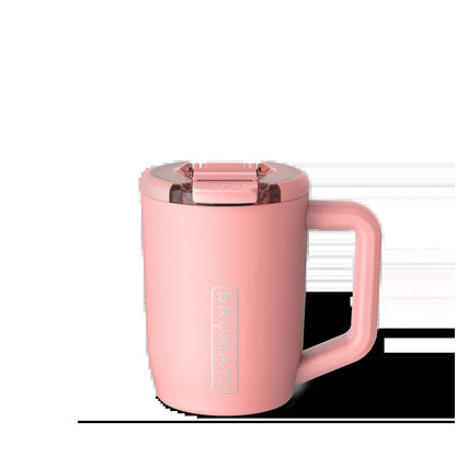Brümate Müv 15 oz Insulated Coffee and Travel Mug - 100% Leakproof with Built-In Silicone Sleeve and Comfort Grip Handle