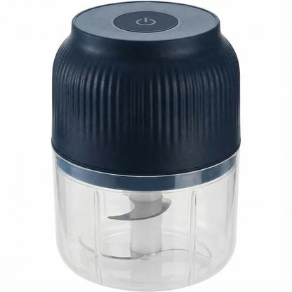 Electric Food Shredder and Mini Meat Grinder - USB Rechargeable Kitchen Gadget for Garlic Puree, Minced Meat, Vegetables, and More