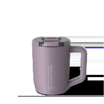 Brümate Müv 15 oz Insulated Coffee and Travel Mug - 100% Leakproof with Built-In Silicone Sleeve and Comfort Grip Handle
