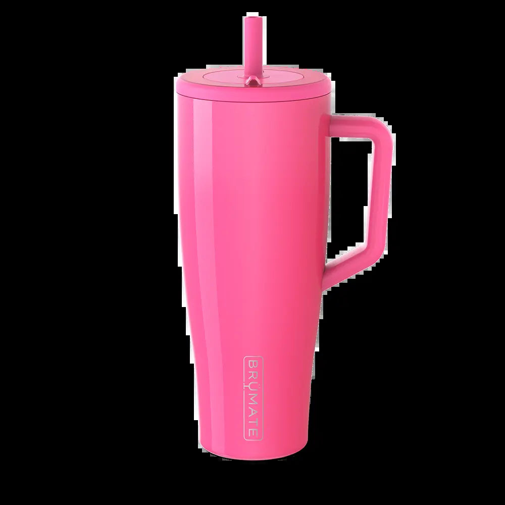Brümate Era 40Oz Tumbler with Handle and Straw | 100% Leakproof Insulated Tumbler | Keeps Ice 24+ Hours | Cup Holder Friendly Base