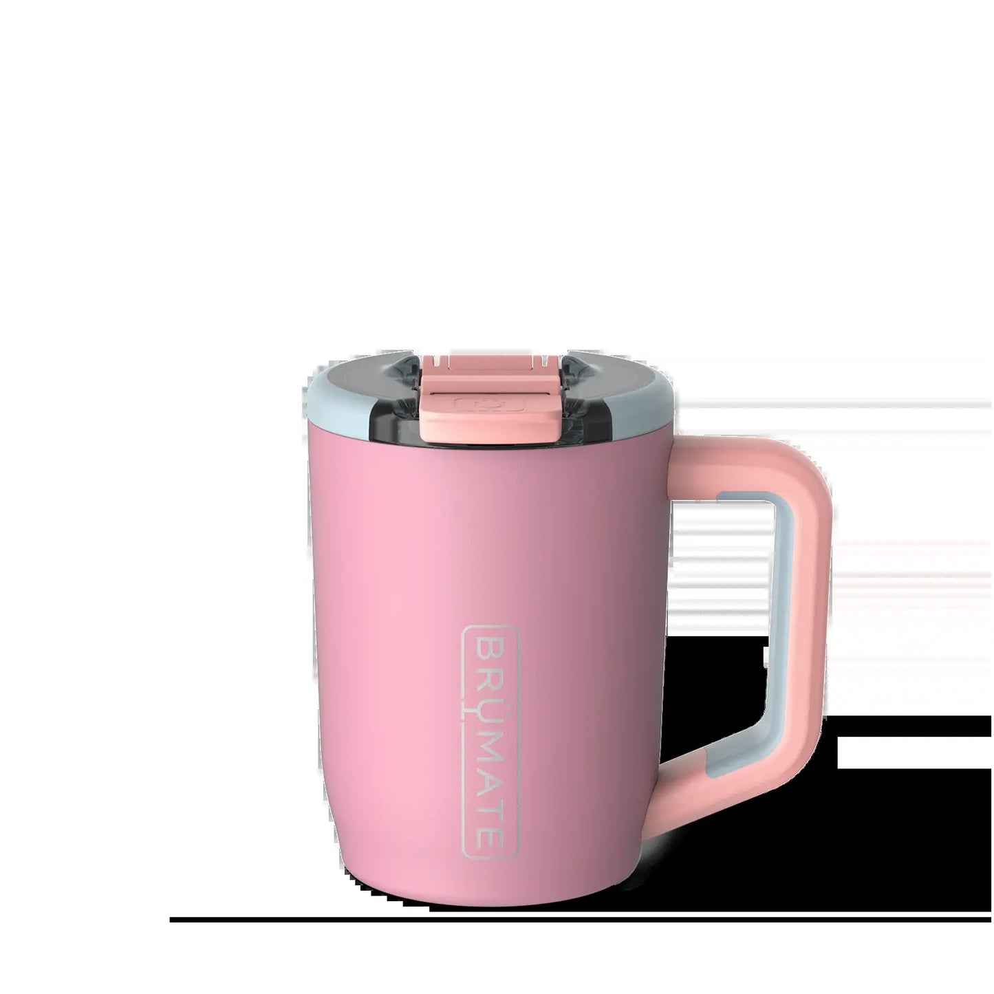 Brümate Müv 15 oz Insulated Coffee and Travel Mug - 100% Leakproof with Built-In Silicone Sleeve and Comfort Grip Handle