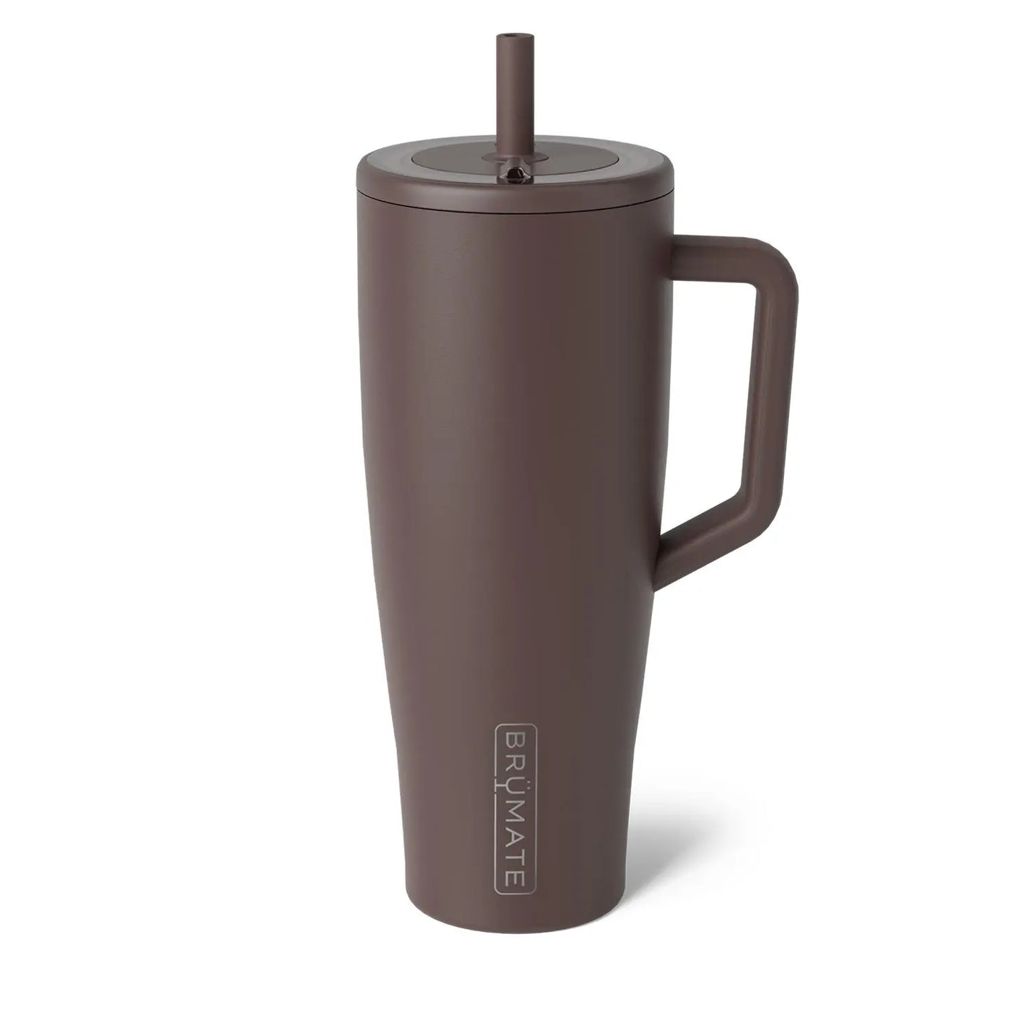 Brümate Era 40Oz Tumbler with Handle and Straw | 100% Leakproof Insulated Tumbler | Keeps Ice 24+ Hours | Cup Holder Friendly Base