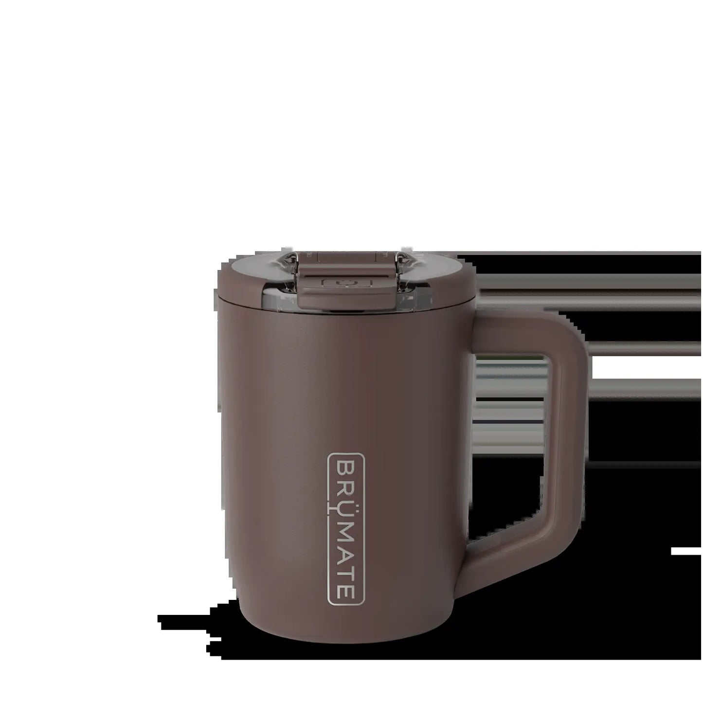 Brümate Müv 15 oz Insulated Coffee and Travel Mug - 100% Leakproof with Built-In Silicone Sleeve and Comfort Grip Handle