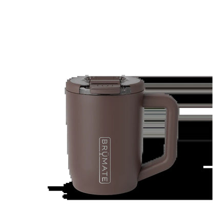 Brümate Müv 15 oz Insulated Coffee and Travel Mug - 100% Leakproof with Built-In Silicone Sleeve and Comfort Grip Handle