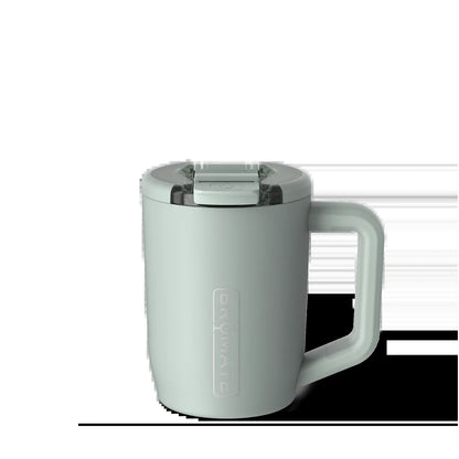 Brümate Müv 15 oz Insulated Coffee and Travel Mug - 100% Leakproof with Built-In Silicone Sleeve and Comfort Grip Handle