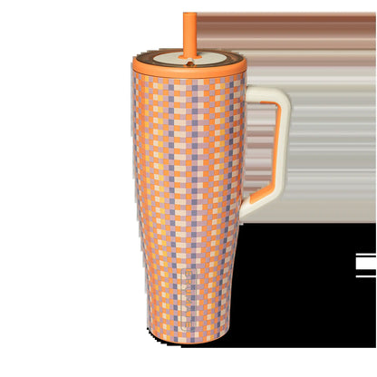 Brümate Era 40Oz Tumbler with Handle and Straw | 100% Leakproof Insulated Tumbler | Keeps Ice 24+ Hours | Cup Holder Friendly Base