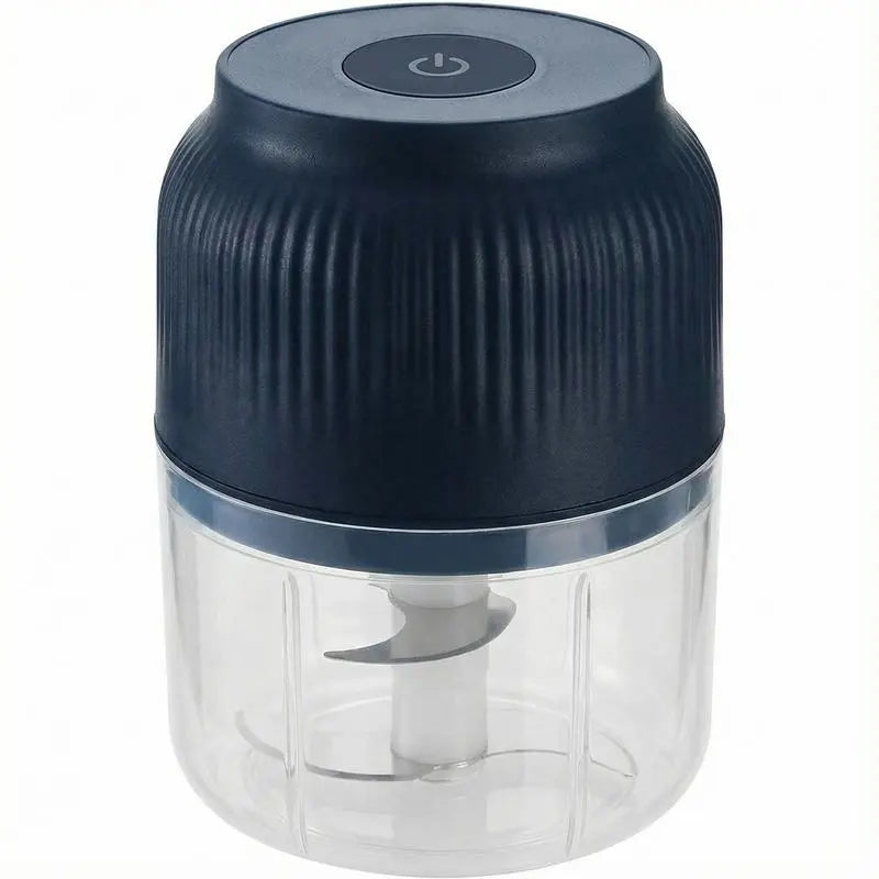 Electric Food Shredder and Mini Meat Grinder - USB Rechargeable Kitchen Gadget for Garlic Puree, Minced Meat, Vegetables, and More