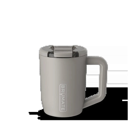Brümate Müv 15 oz Insulated Coffee and Travel Mug - 100% Leakproof with Built-In Silicone Sleeve and Comfort Grip Handle