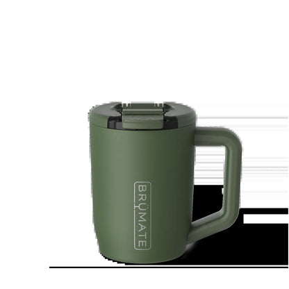 Brümate Müv 15 oz Insulated Coffee and Travel Mug - 100% Leakproof with Built-In Silicone Sleeve and Comfort Grip Handle