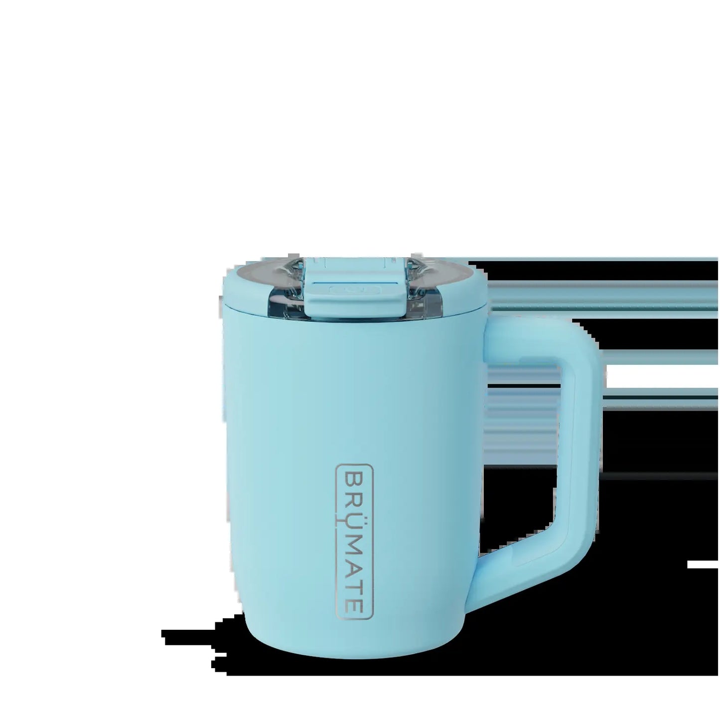 Brümate Müv 15 oz Insulated Coffee and Travel Mug - 100% Leakproof with Built-In Silicone Sleeve and Comfort Grip Handle