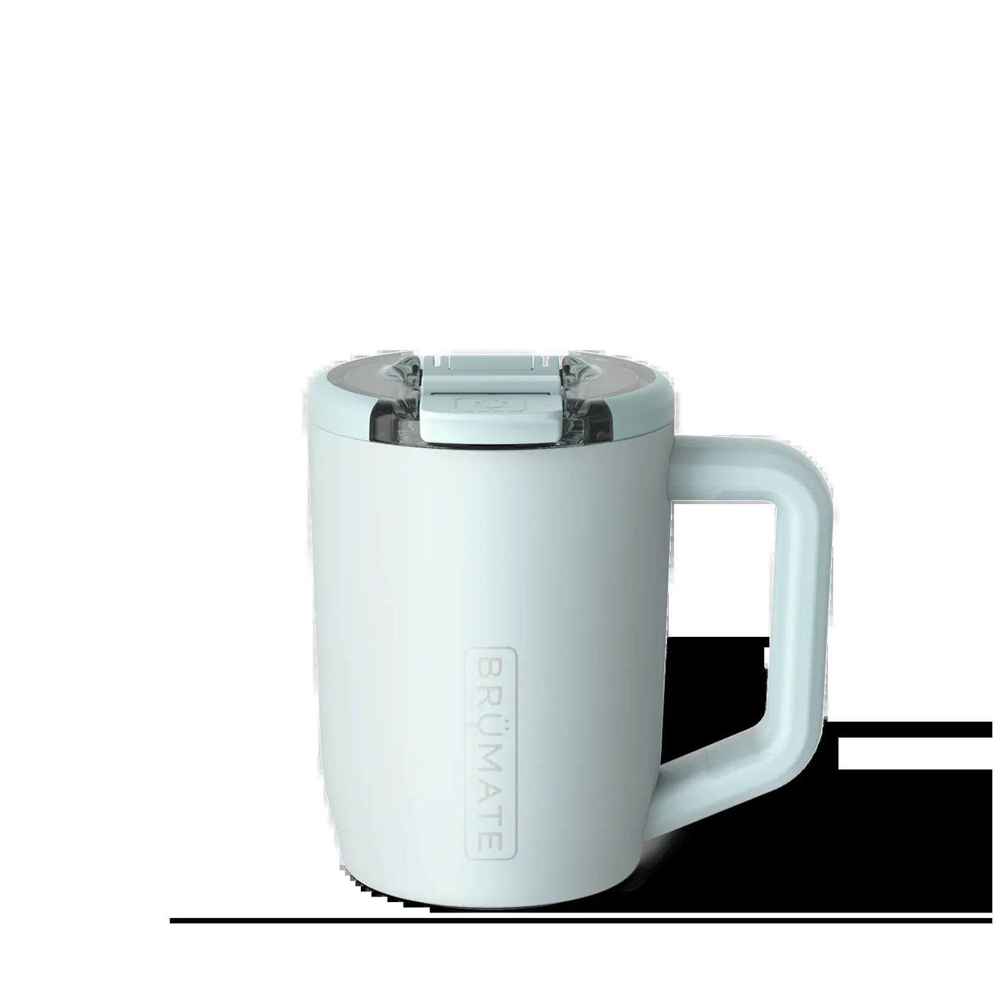 Brümate Müv 15 oz Insulated Coffee and Travel Mug - 100% Leakproof with Built-In Silicone Sleeve and Comfort Grip Handle