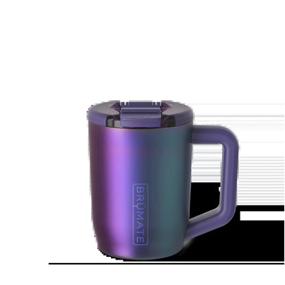 Brümate Müv 15 oz Insulated Coffee and Travel Mug - 100% Leakproof with Built-In Silicone Sleeve and Comfort Grip Handle