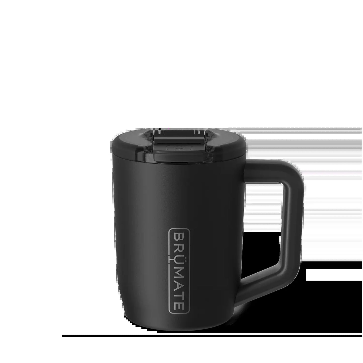 Brümate Müv 15 oz Insulated Coffee and Travel Mug - 100% Leakproof with Built-In Silicone Sleeve and Comfort Grip Handle