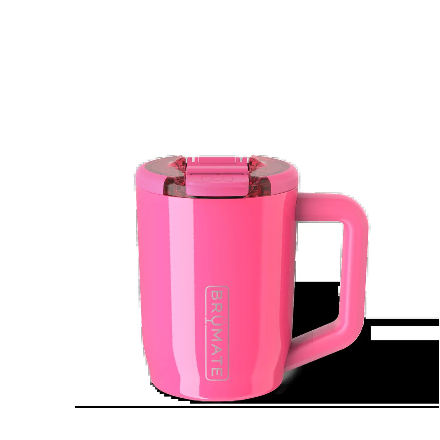 Brümate Müv 15 oz Insulated Coffee and Travel Mug - 100% Leakproof with Built-In Silicone Sleeve and Comfort Grip Handle